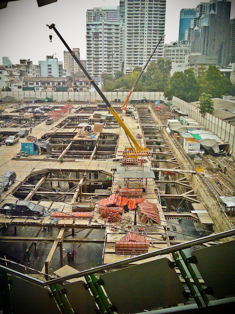 Chantier construction Bangkok